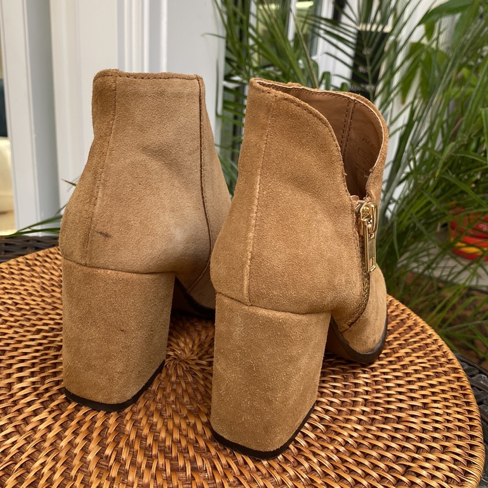 New Zara Leather booties - Picture 4 of 5